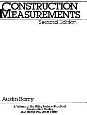 Construction Measurements(English, Hardcover, Barry B. Austin)