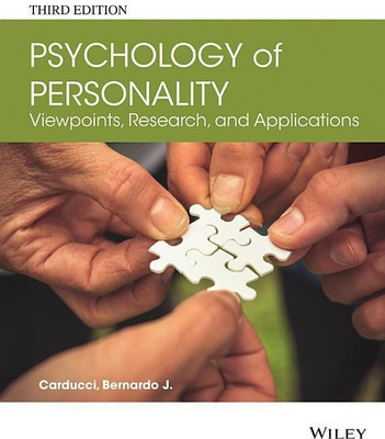 Psychology of Personality(English, Paperback, Carducci Bernardo J.)