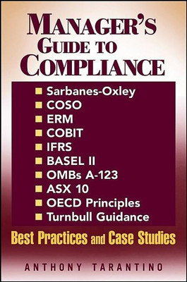 Manager's Guide to Compliance(English, Hardcover, Tarantino Anthony)