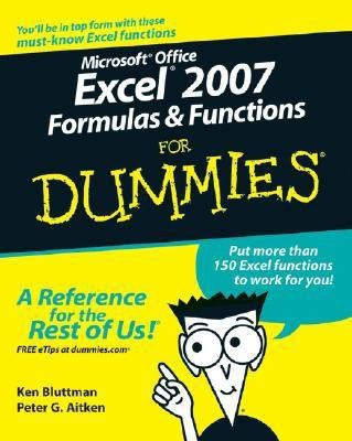 Excel 2007 Formulas and Functions For Dummies(English, Paperback, Bluttman K)