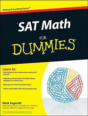 SAT Math For Dummies(English, Paperback, Zegarelli Mark)