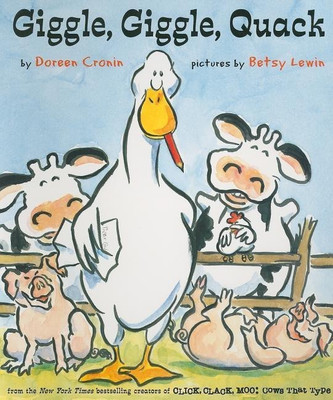Giggle, Giggle, Quack(English, Board book, Cronin Doreen)