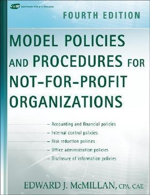 Model Policies and Procedures for Not-for-Profit Organizations(English, Paperback, McMillan Edward J.)