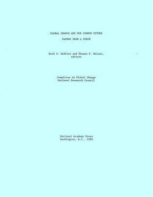 Global Change and Our Common Future(English, Paperback, National Research Council)
