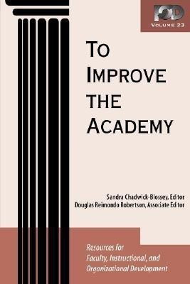 To Improve the Academy(English, Paperback, unknown)