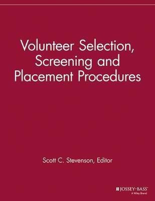 Volunteer Selection, Screening and Placement Procedures(English, Paperback, unknown)