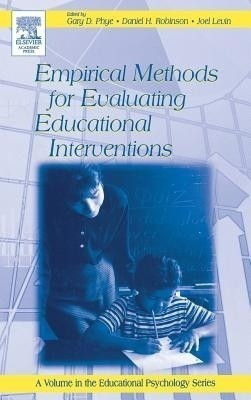 Empirical Methods for Evaluating Educational Interventions(English, Hardcover, unknown)