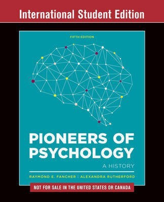 Pioneers of Psychology(English, Paperback, Fancher Raymond E.)