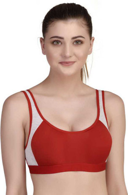 Cyxus 4G Women Sports Non Padded Bra(Maroon)