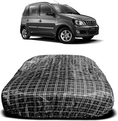 APNEK Car Cover For Mahindra Quanto (With Mirror Pockets)(Multicolor)