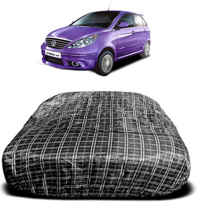 APNEK Car Cover For Tata Vista Tech (With Mirror Pockets)(Multicolor)
