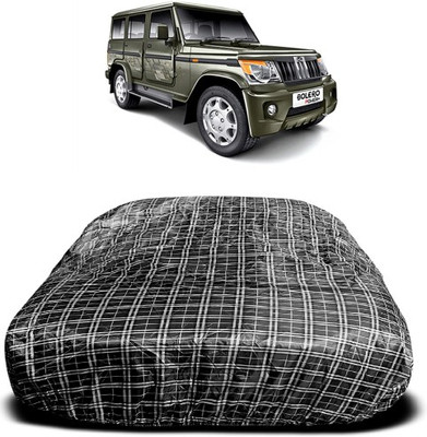 NUMBOR ONE Car Cover For Mahindra Bolero (With Mirror Pockets)(Multicolor)