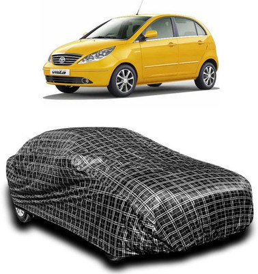 APNEK Car Cover For Tata Indica(Silver, Black)