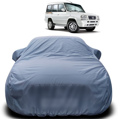 Purpleheart Car Cover For Tata Sumo Victa (With Mirror Pockets)(Grey)