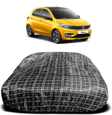 APNEK Car Cover For Tata Tiago JTP (With Mirror Pockets)(Multicolor)