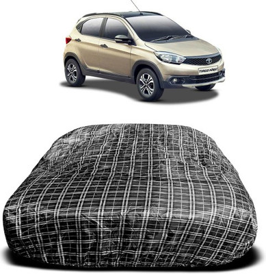 APNEK Car Cover For Tata Tiago (With Mirror Pockets)(Multicolor)