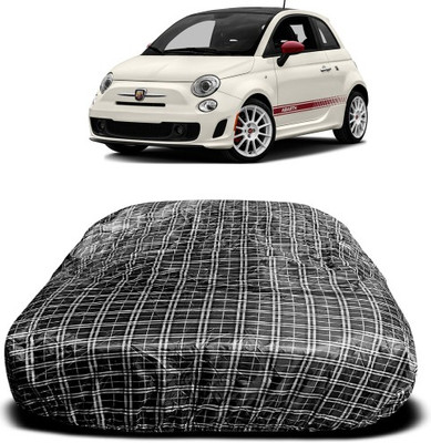 APNEK Car Cover For Fiat Abarth Punto (With Mirror Pockets)(Multicolor)