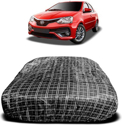 APNEK Car Cover For Toyota Platinum Etios(Multicolor)