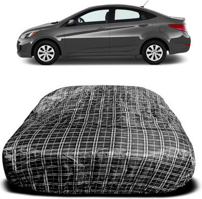NUMBOR ONE Car Cover For Hyundai Accent Viva (With Mirror Pockets)(Multicolor)