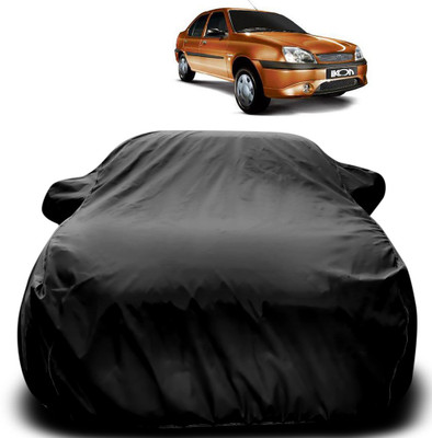 Purpleheart Car Cover For Ford Ikon (With Mirror Pockets)(Black)
