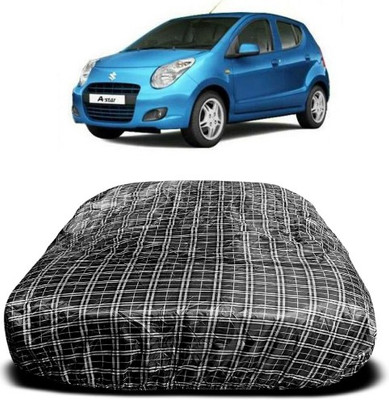 NUMBOR ONE Car Cover For Maruti Suzuki Alto 800 (With Mirror Pockets)(Multicolor)