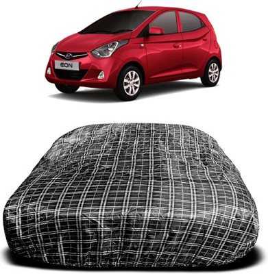 NUMBOR ONE Car Cover For Hyundai Eon (With Mirror Pockets)(Multicolor)