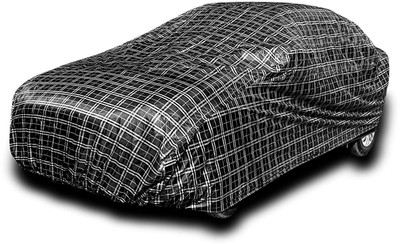 MoTRoX Car Cover For Hyundai Grand i10 (With Mirror Pockets)(White, Black)