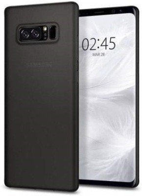 ASVALBUY Back Cover for Samsung Galaxy Note 8(Black, Grip Case, Silicon, Pack of: 1)