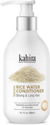 Kahira Rice Water Conditioner with Fermented Organic Rice Water, Rice Keratin for Damaged, Dry and Frizzy Hair | No Parabens, Mineral Oil, Synthetic Color, Silicones
