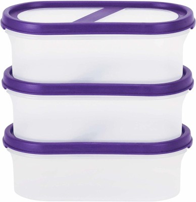 Cutting EDGE Plastic Utility Container  - 535 ml(Pack of 3, Purple)