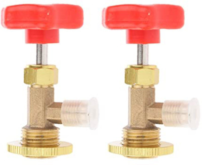 JAGDISH Can Valve Compatible with R134 and R22 Refrigerant can Valve Bottle Open (Pack of 2) Gate Valves