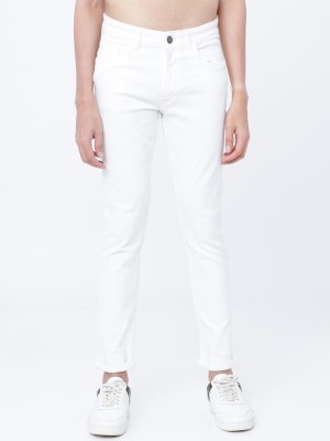 HIGHLANDER Slim Men White Jeans