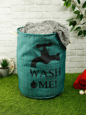 ROMEE 50 L Green Laundry Bag(Polyester)