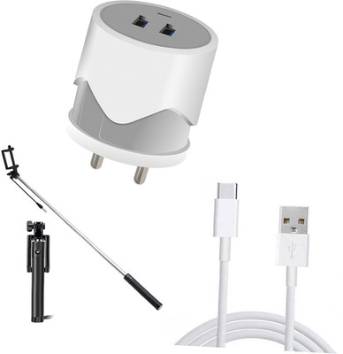 DAKRON Wall Charger Accessory Combo for Doogee S88 Pro(White)