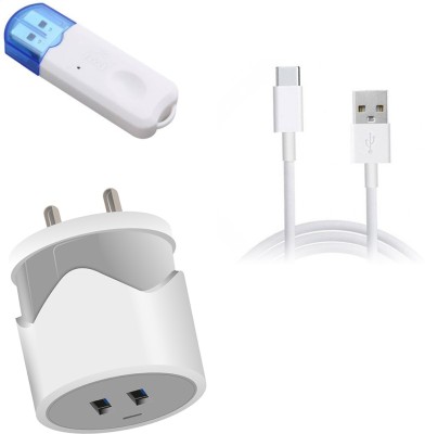 DAKRON Wall Charger Accessory Combo for Realme Narzo 20 Pro(White)