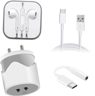 DAKRON Wall Charger Accessory Combo for Huawei P40(Multicolor)