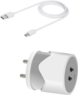 DAKRON Wall Charger Accessory Combo for LG Velvet 5G UW(White)