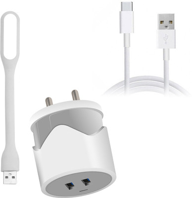 DAKRON Wall Charger Accessory Combo for Samsung Galaxy S20 FE 5G(White)