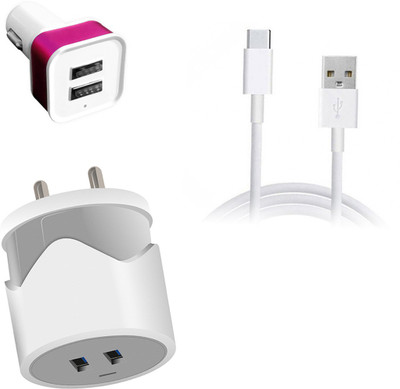 DAKRON Wall Charger Accessory Combo for Huawei P40(Multicolor)
