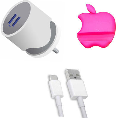 DAKRON Wall Charger Accessory Combo for LG Wing(White)