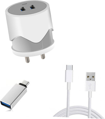 DAKRON Wall Charger Accessory Combo for OnePlus 8T Plus 5G(White)