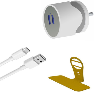 DAKRON Wall Charger Accessory Combo for Xiaomi Poco X3(Multicolor)