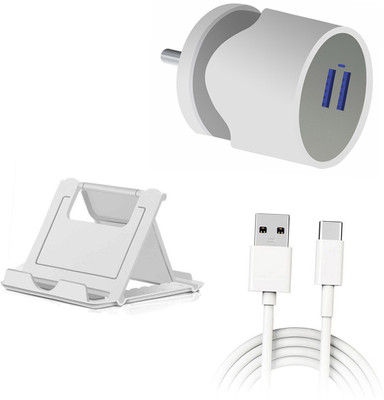 DAKRON Wall Charger Accessory Combo for LG Velvet 5G(Multicolor)
