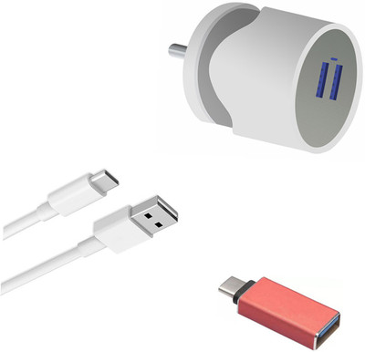 DAKRON Wall Charger Accessory Combo for OnePlus 8T(White)