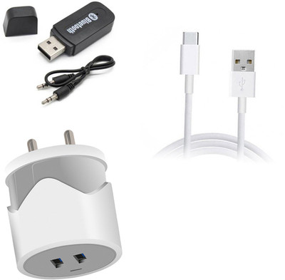 DAKRON Wall Charger Accessory Combo for LG Velvet(White)