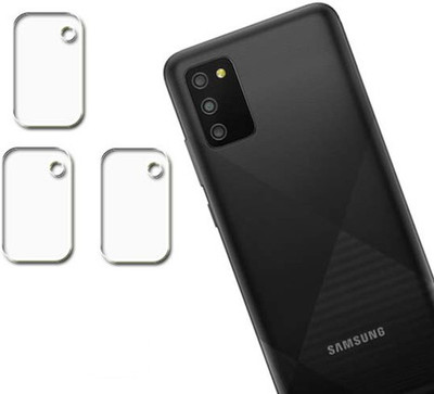 HIRDESH Back Camera Lens Glass Protector for Samsung Galaxy M02s(Pack of: 3)