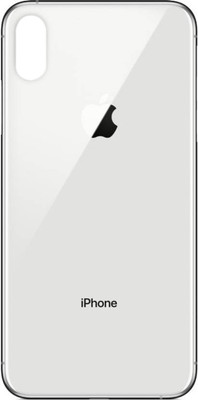 SOCO Apple iPhone Xs Max Back Panel(Silver)
