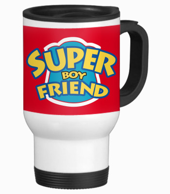 46% OFF on TIED RIBBONS Super Boy friend Travel Ceramic Coffee Mug(350 ml)