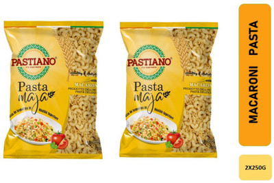 PASTIANO Macaroni- 250gX2 Elbow Macaroni Pasta(Pack of 2, 500 g)
