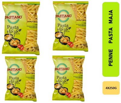 PASTIANO Penne Pasta Penne Pasta(Pack of 4, 1 kg)